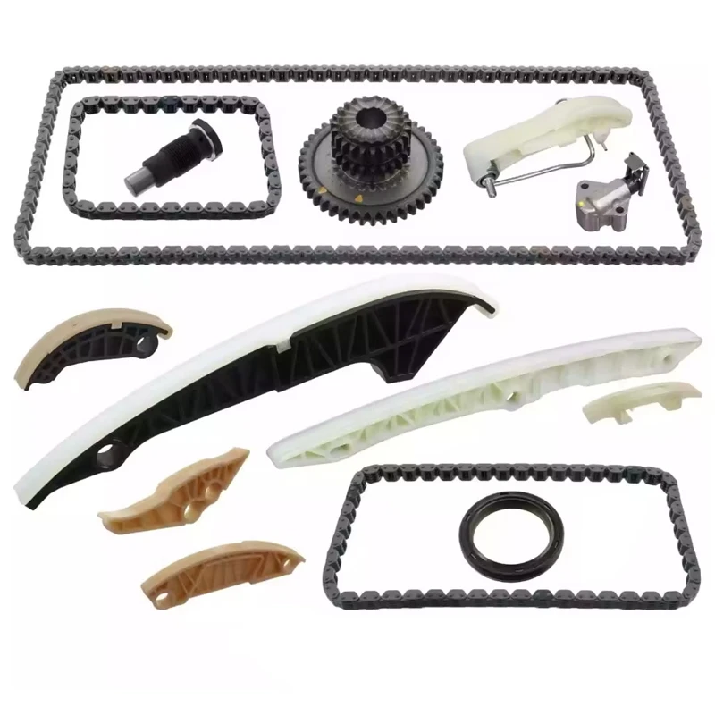#￥for06H103085G Complete Timing Chain Kit Tensioner Guide Rail Sprocket Fit 2008-2018 1.2L 2.0L EA888 EA111 Turbo Engine Parts