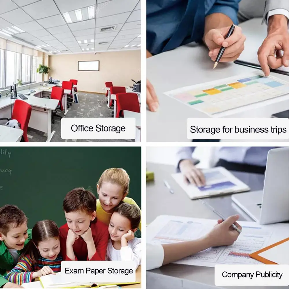 File Clip Board Organizer Durable A4 File Clipboard Organizer with Unbreakable Clip Board for Office Supplies Sturdy Document