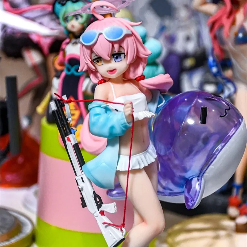 

Синий архив, аниме, игровая периферия, гаражный комплект, Takanashi Hoshino, летний купальник, коллекция, милая девушка, настольное украшение, подарок