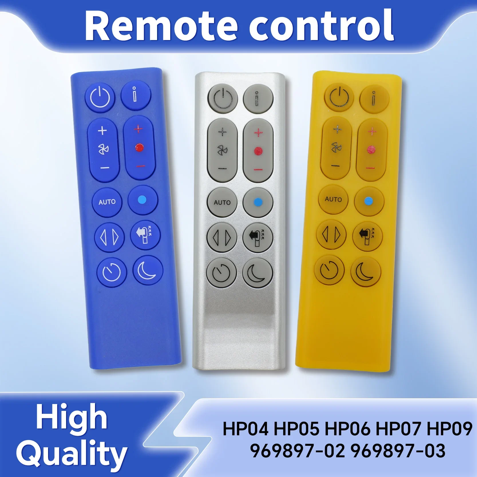 For Dyson HP04 HP05 HP06 HP07 HP09 969897-02 969897-03 Pure Hot + Cool Air Purifier Fan/Heater Remote Control