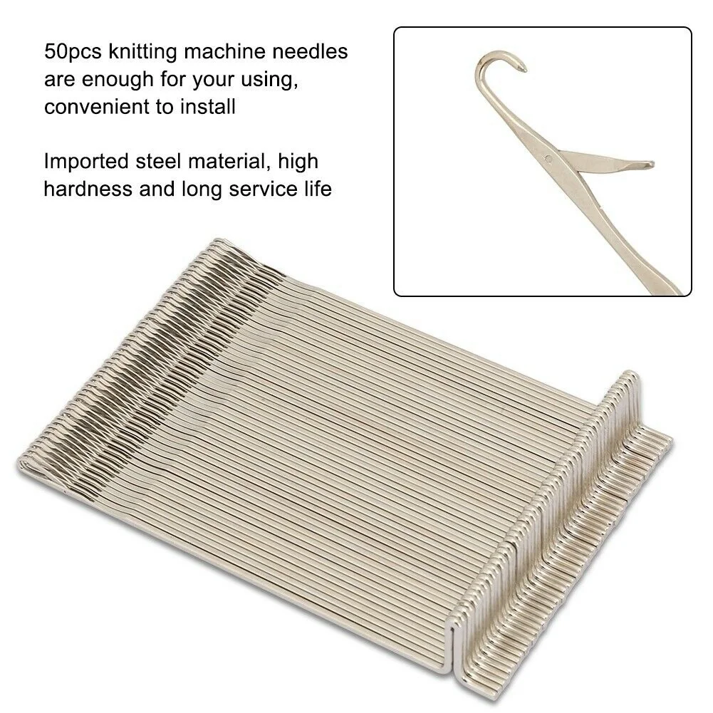 

AA91 50PCS Knitting Machine Needle for Knitting Working Fit for LK100 LK150 KH360