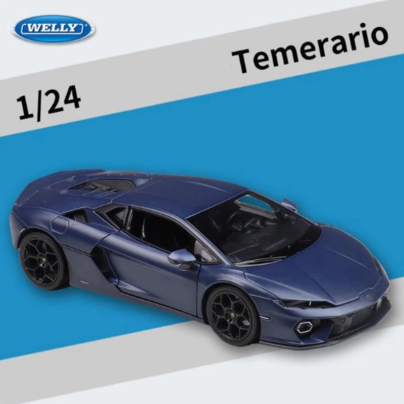 Modelo de Coche de Aleación a Escala 1:24, Réplica de Simulación del Temerario, Pieza Coleccionable, Decoración, Souvenir