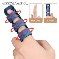 Pain Relief Trigger Finger Fixing Splint Straighten Brace Adjustable Sprain Dislocation Fracture Finger Splint Corrector Support