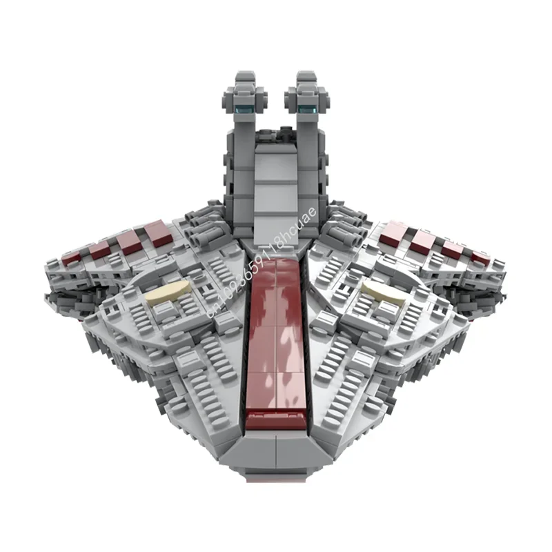

1143PCS MOC Republic Attack Cruiser Star Battle Model Building Block Diy Creative Assembly Educational Bricks Toys Kid Gift
