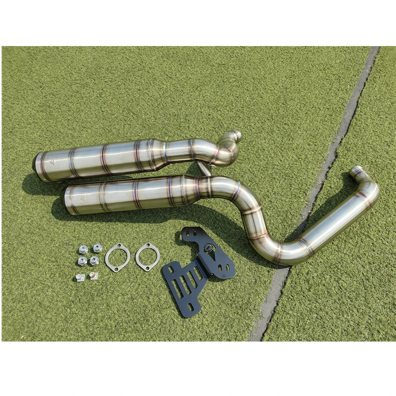 Customized Stainless Steel Motorcycle Exhaust Pipe Suitable for  Fat Boy Street Fighter Breakthrough Softtail Commander