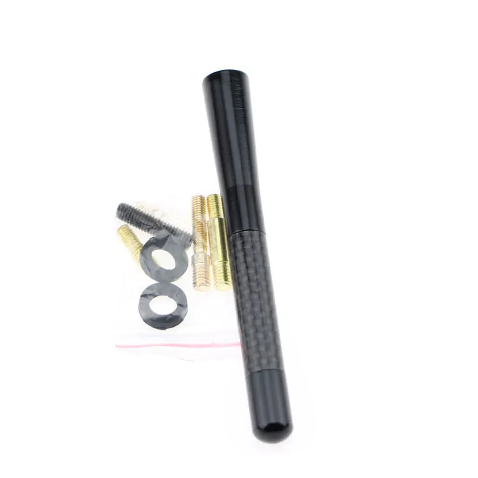 Carbon Fiber Radio Car Antenna Auto Accessories for Ford Fiesta Ford Focus 2 3 Peugeot Citroen Opel Skoda Toyota MAZDA 3 5 6
