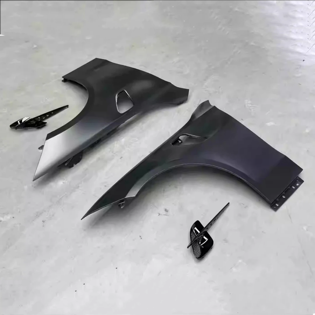 For Mercedes-Benz C-class W206 Car Fender Flares Arch Wheel Eyebrow Protector Mudguard Sticker Auto Accessories