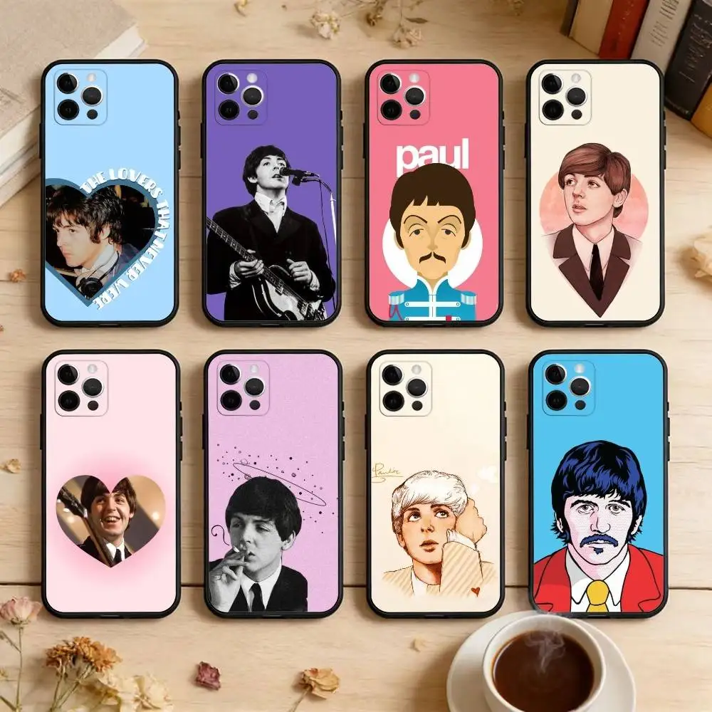 

Handsome P-Paul McCartney-PM Phone Case For iPhone 17,16,15,14,13,12,11 Plus,Pro Max,XS,Soft Silicone Black Cover