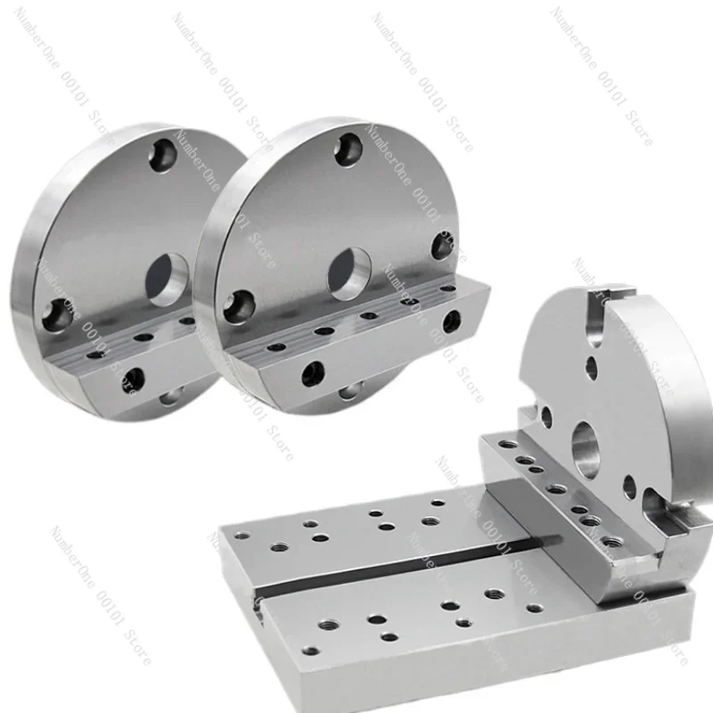 Four-Axis Bridge Plates Disc Seat Self-Centering Vice L-Shaped Block Turntable Block