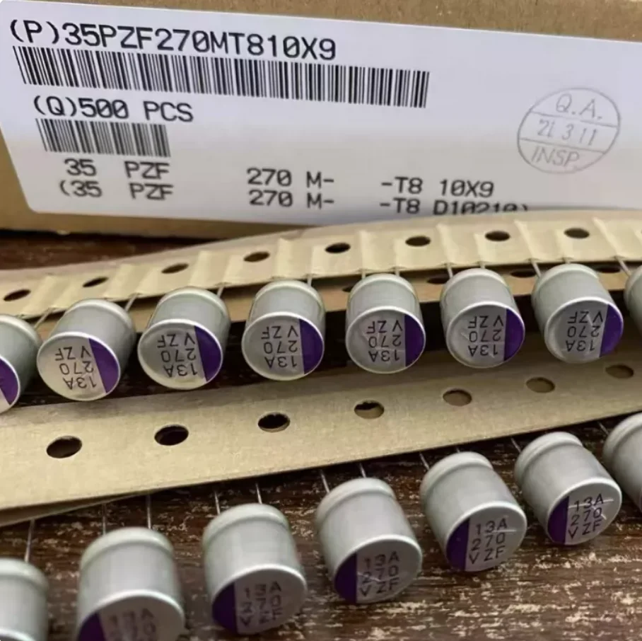 270UF 35V Japanese Ruby Solid Capacitor 35V270UF 10*9 PZF Solid State