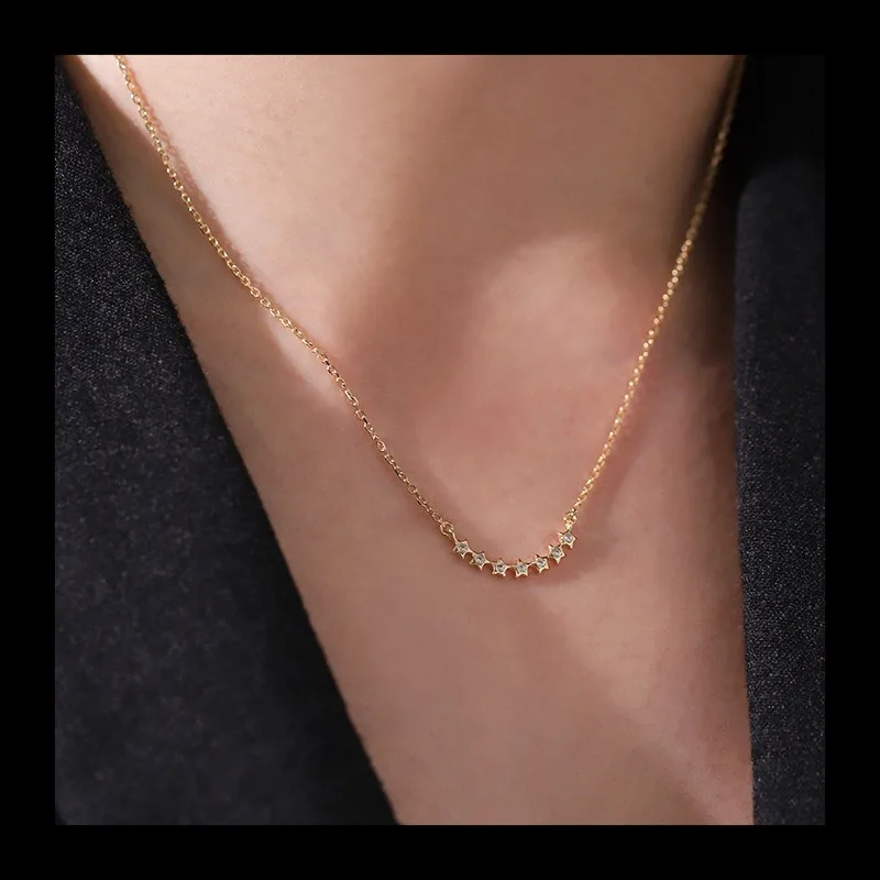 collier-en-argent-sterling-925-avec-etoiles-plaquees-or-et-zirconium-pour-femmes-design-de-niche-sens-simple-japonais-et-coreen
