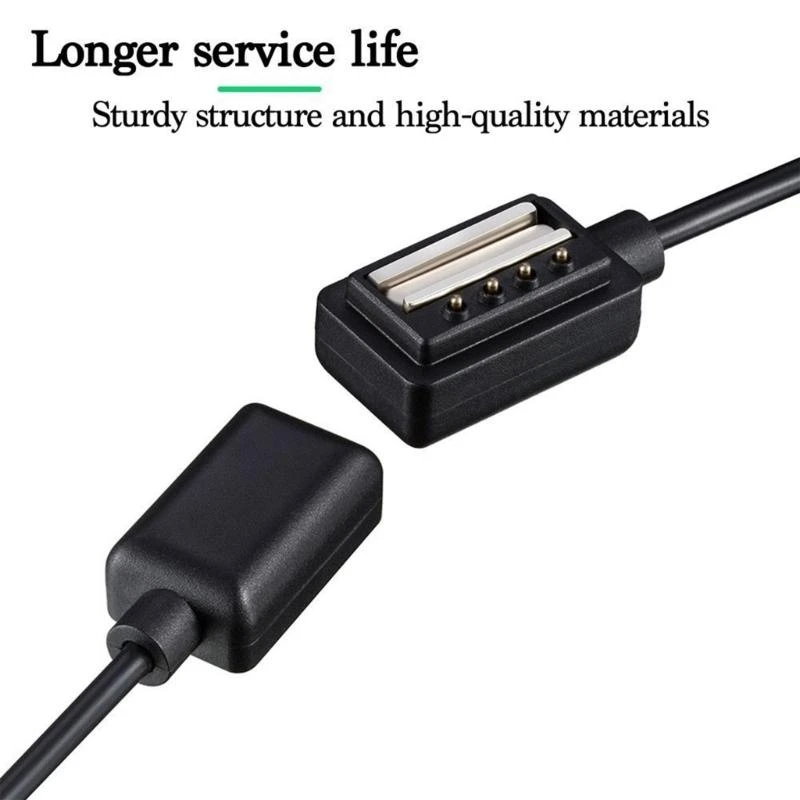 1m Adapter Replacement 5V USB Cord SmartWatch Suction Charging for 9/9 Baro