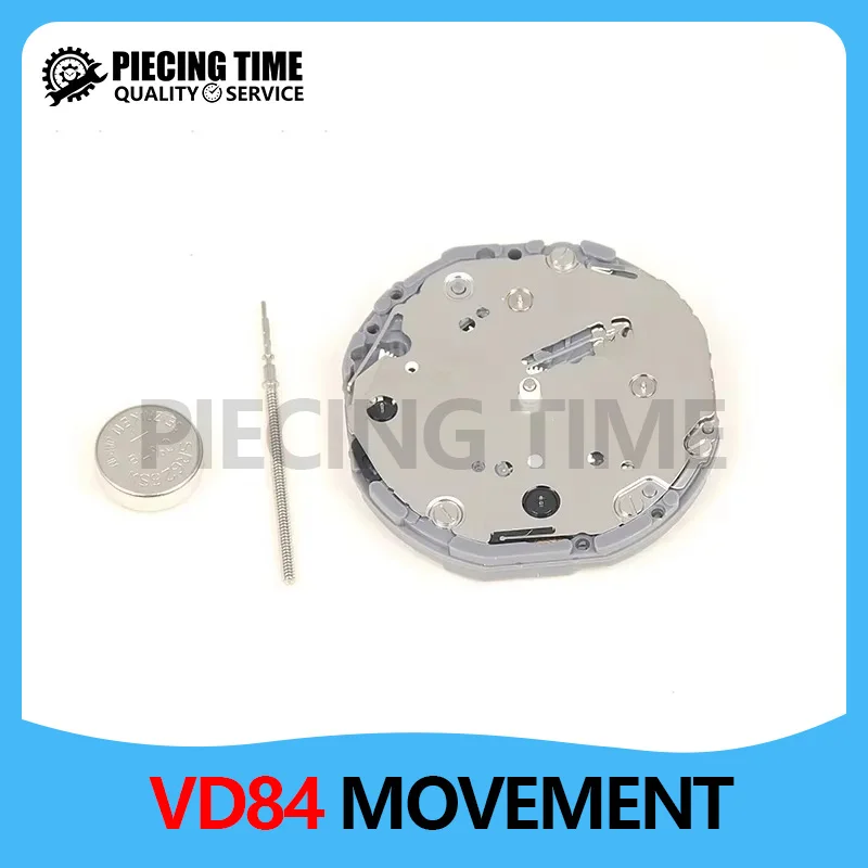 

Japanese VD84 Quartz Movement, VD84A Watch Movement, Brand New Watch Accessories, Watch Movement Replacement Parts