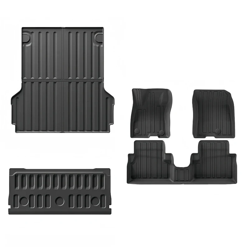 

Truck Bed Mat Floor Taiate Mat Business Design Full Set Non-Skid Durable TPE for 2022-2024 for Maverick Pickup Bed Liner