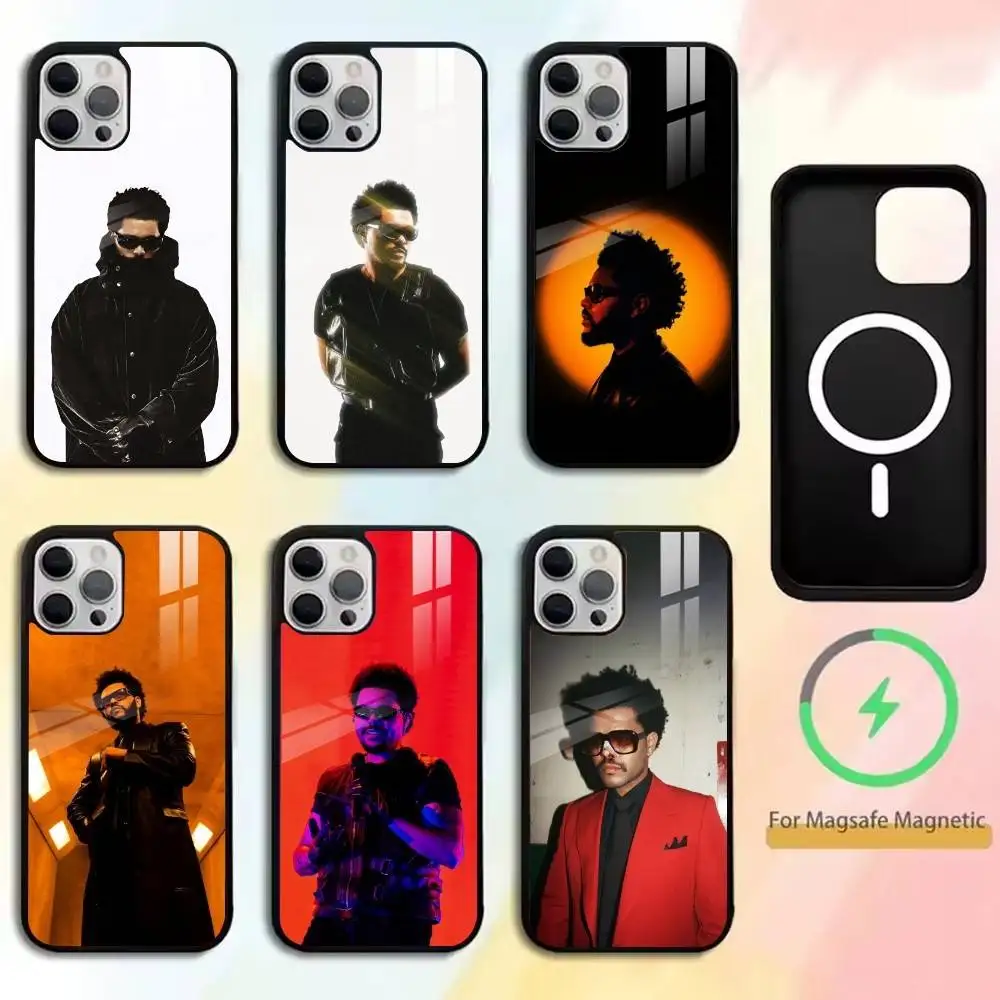 

T-The W-Weeknd-Canada-R&B-Singer Phone Case For IPhone17,16,15,14,13,12,11 Plus,Pro Supports Magnetic Wireless Charging