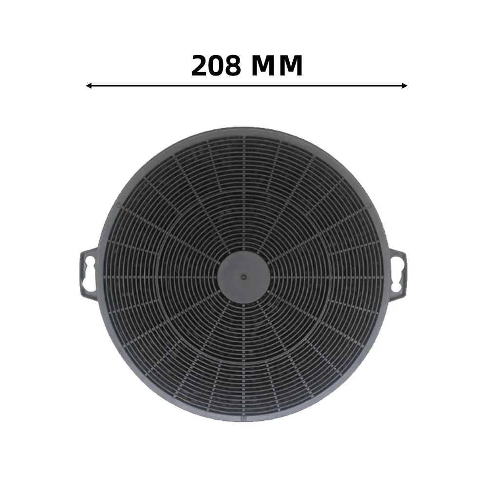 208X32mm activated carbon range pellets hood filter for Household Kitchen range hood carbon Carbon mesh accessories