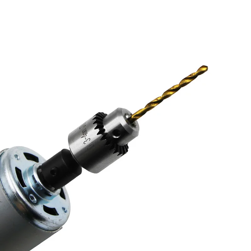 Imagem -06 - Broca Elétrica Chuck Clamping Range 0.34 mm Taper Mounted Quick Change Keyless 3.17 mm mm mm mm mm Shaft Micro Motor Drill