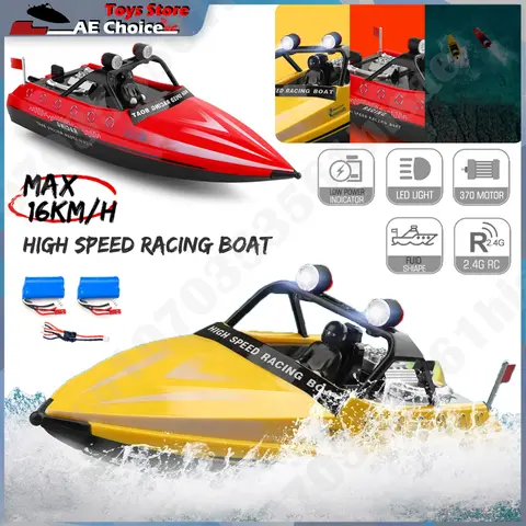 WLtoys WL917 RC Boat 2.4GHz Remote Control Boats RC Jet Boat 16km/h RC Boat Toy Gift for Kids Adults Boys Storage Bag Package