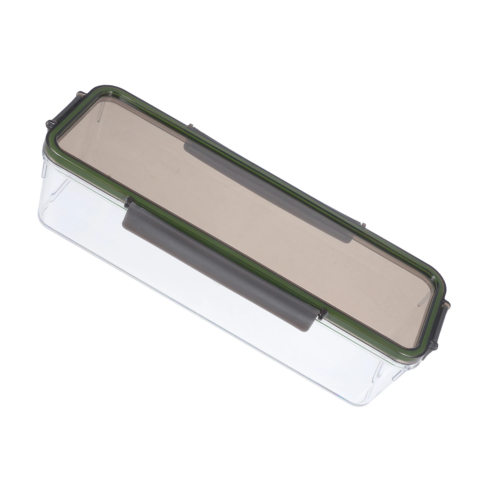 

Cake Roll Packaging Box Fresh Keeping Container Large Capacity Transparent Food Storage Fridge Kitchen ganizer PET Material