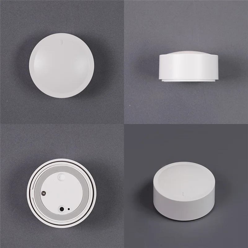 

A73E-Smart Life App Compatible Zigbee Knob, Wireless Scene Button Controller Battery Powered