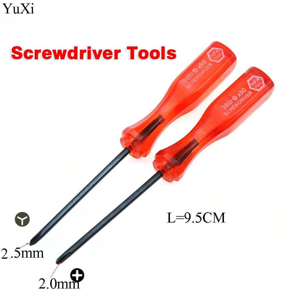 1pcs Tri Wing Phillips Screwdriver Y screw Drive for Nintend NDS DS Lite for Gameboy GB GBA GBC For Wii 2/2.5mm Screwdriver Tool