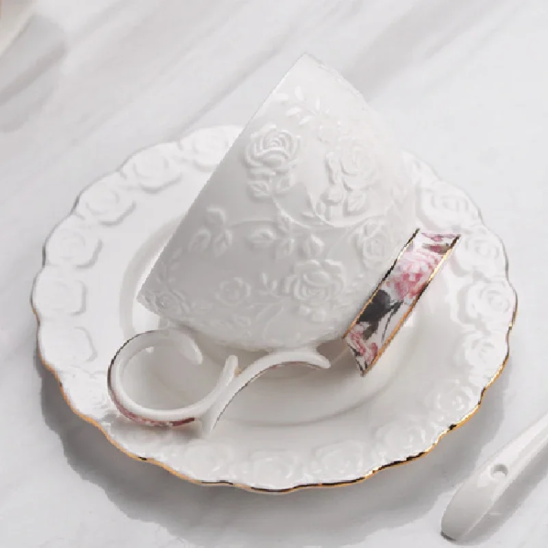 Embossed Flower Cof…