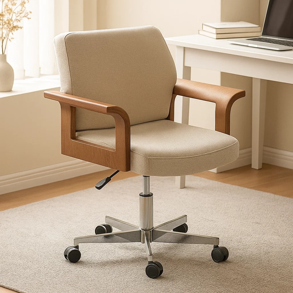 

Dining Salon Lounge Office Chair Swivel Accent Bedroom Office Chair Love Fishing Pedicure Cadeira Ergonomica Home Furniture