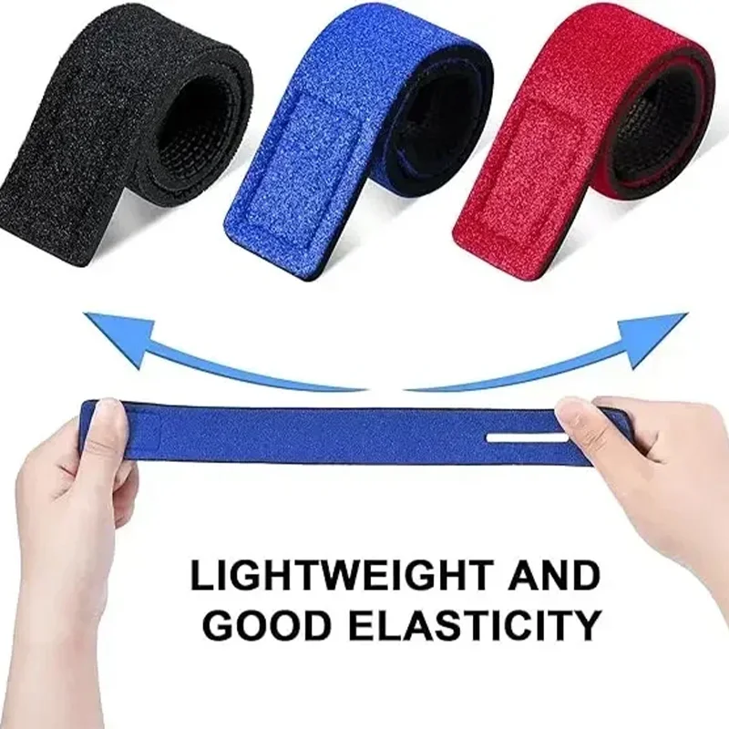 10 stücke Nicht-Slip Angelrute Krawatte Halter Strap Gürtel Tackle Elastische Wrap Bandage Band Pole Verschluss Krawatten Outdoor angeln Werkzeuge – Detail 2