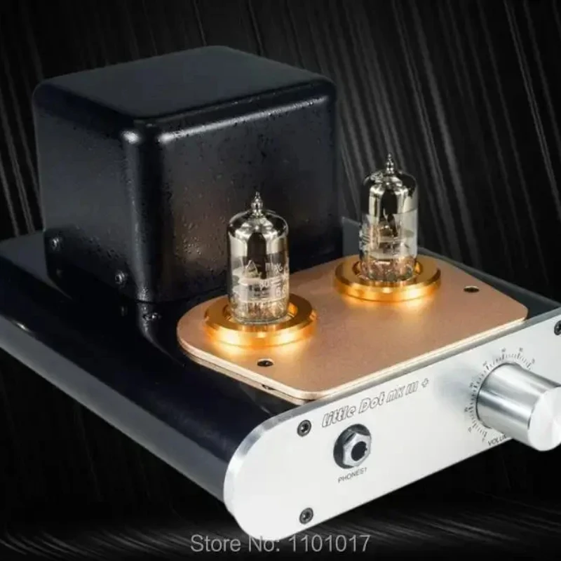 

Little Dot MK3+ Transistor Tube HIFI Earphone Headphone Amplifier DAC EXQUIS 6C4 Lamp Amps with Bluetooth