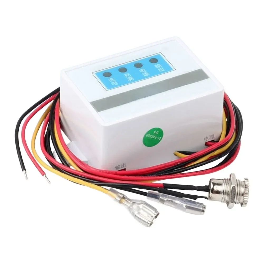 1pc Automatic Dual Power Transfer Switch Backup Power With LED Indicators For Routers Aquariums Incubators 24/7 Critical Devices