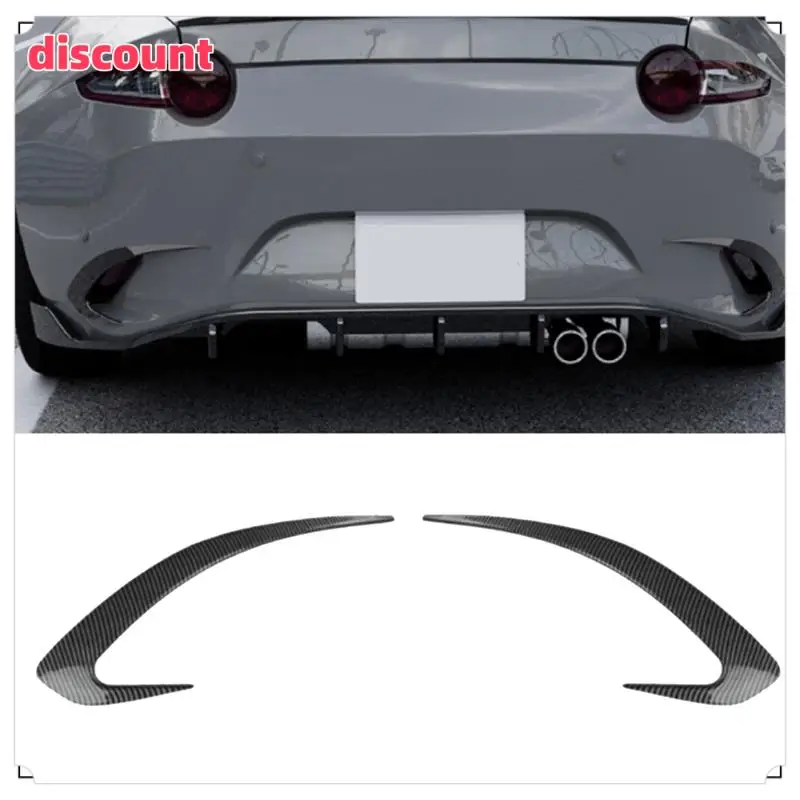

Excellent Quality-Car Rear Bumper Splitter Spoiler Rear Fog Lamp Spoiler Cover Trim For Mazda Miata MX-5 ND 2016+