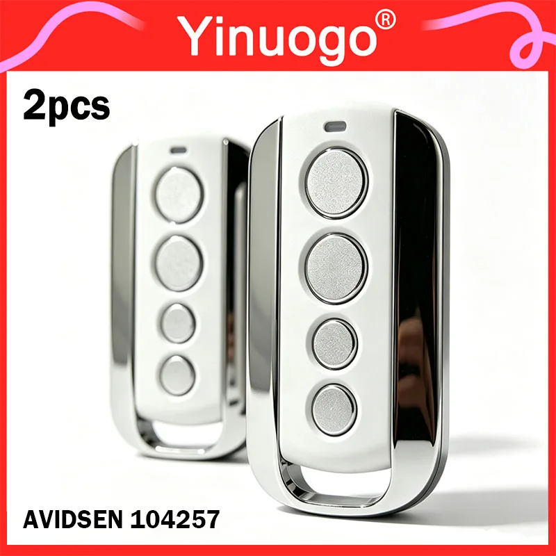 AVIDSEN 104257 114253 Gate Remote Control 433.92MHz For AVIDSEN 104251 104350 114235 104250 104350 Garage Door Remote Control