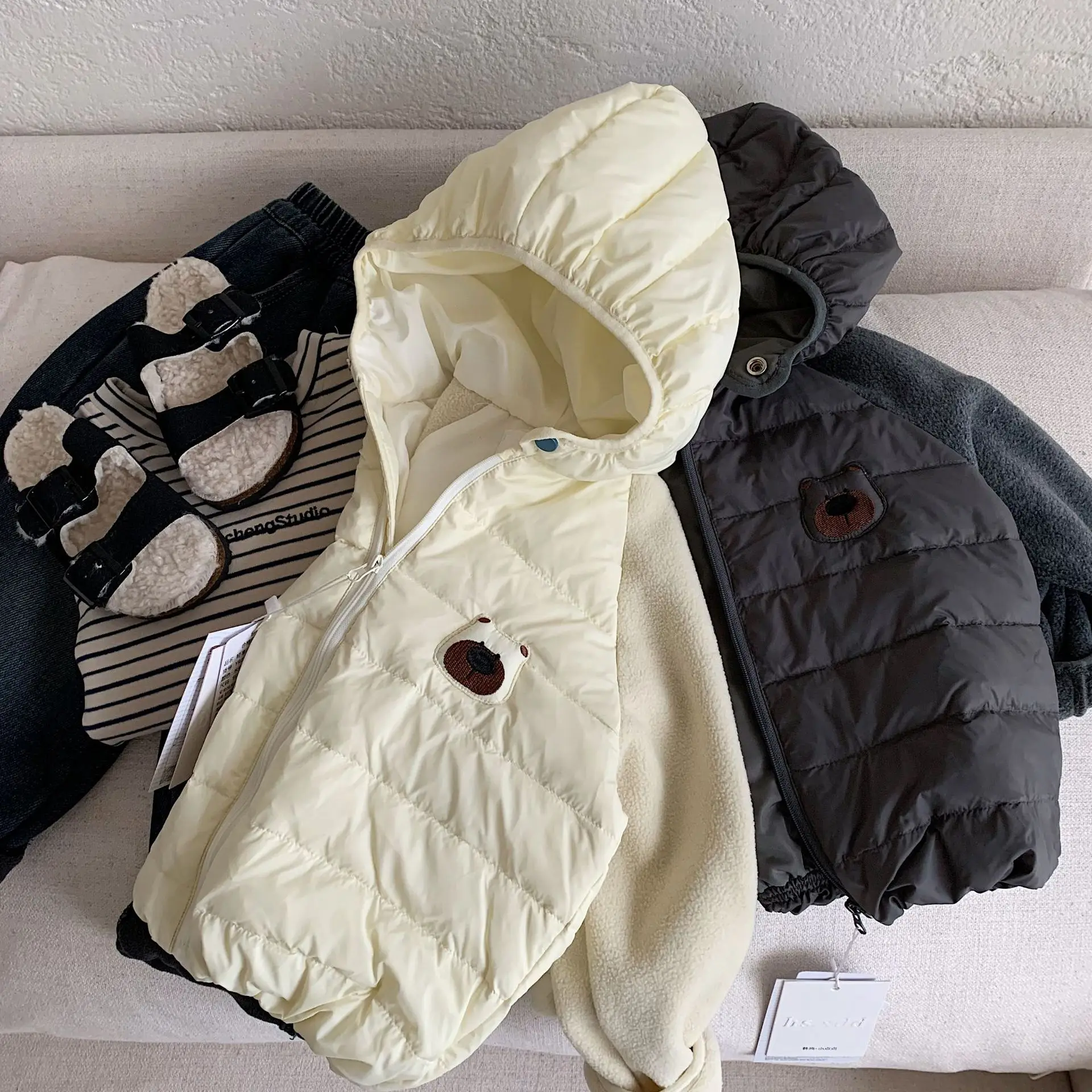 

Kid Baby Boy Down Coat 2025 Winter Hooded 90% White Duck Toddler Boys Down Jacket Thicken Warm Children 3-8Y Boys Outerwear Coat