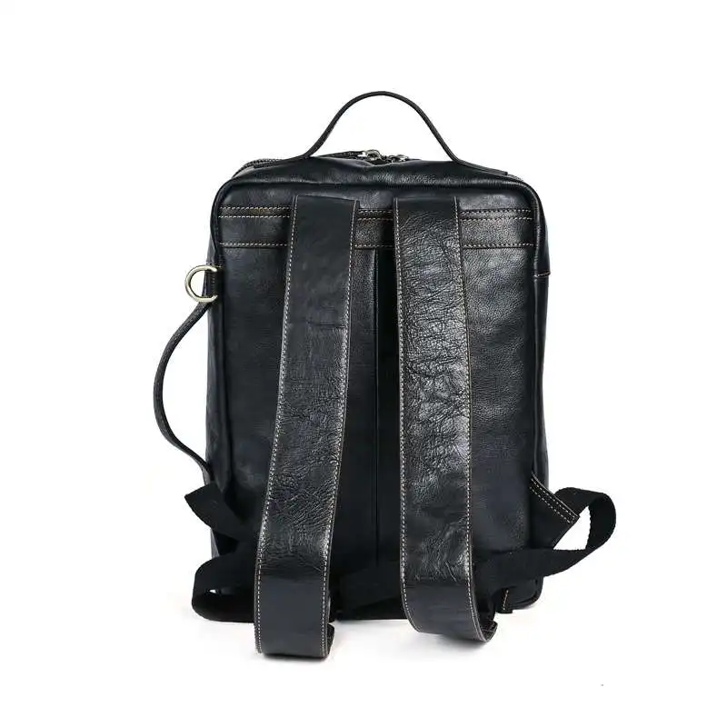 

New Retro High Cowhide Men's First Layer Tee Casual Faionable Leather Jaet Men's Bag Crossbody Bag for Leisure