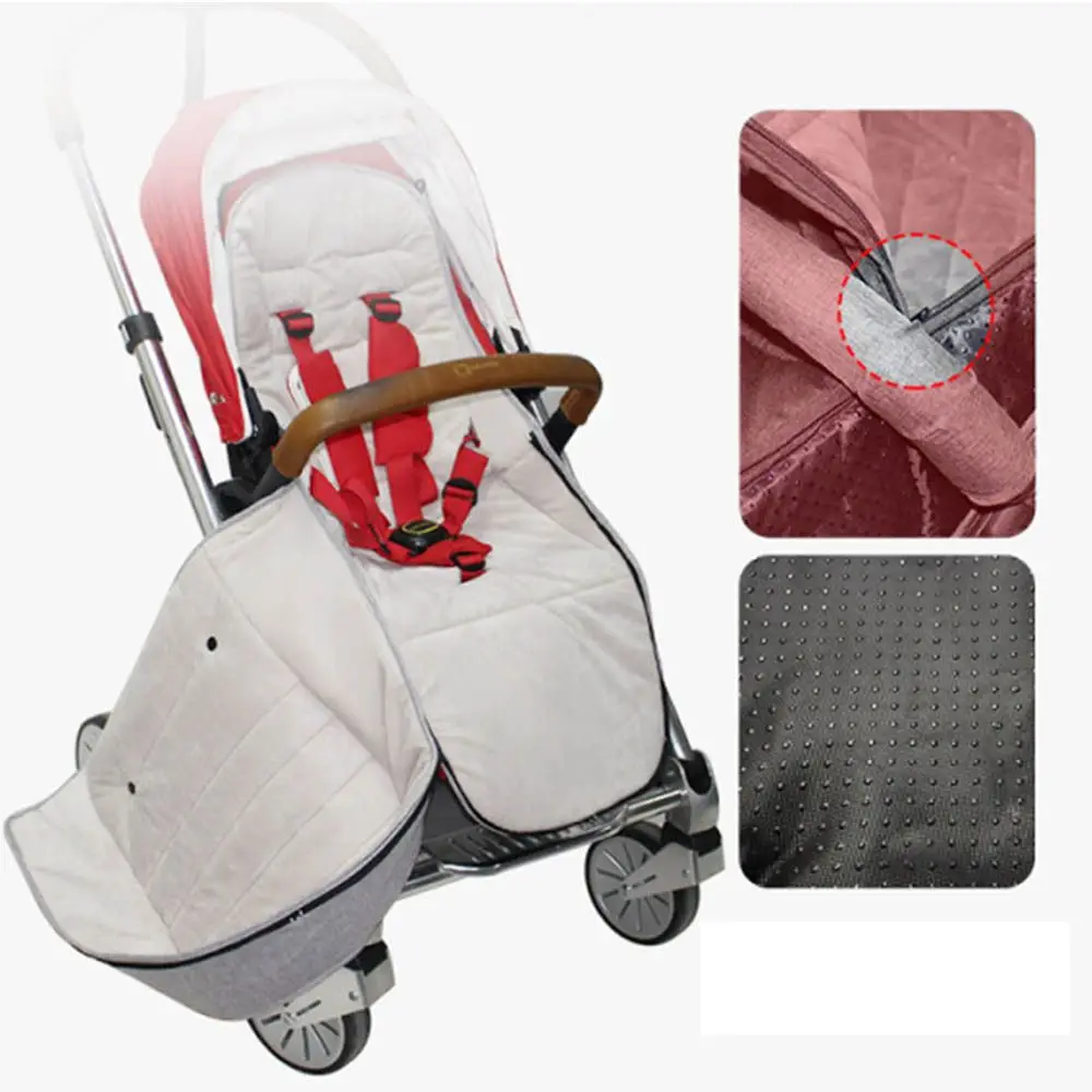 Windproof Thicken Multifunctional Stroller Cushion Sleep Sacks Pram Warm Footmuff Envelope Sleepsacks Stroller Sleeping Bag