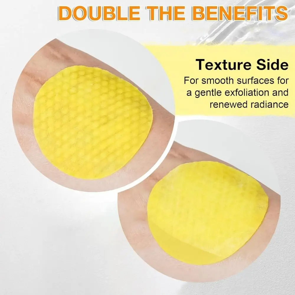 for Facial Cleansing Turmeric Cleansing Pads with Pocket Style Helps Balance Skin Oil Natural Turmeric Face Cleansing Pads