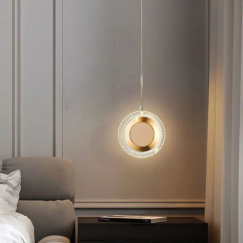 Indoor LED Pendant Lamps for Bedside Bedroom Nordic Hanging Lighting Fixtures Chandelier Lamp for Kitchen Dinning Room AC85-265V