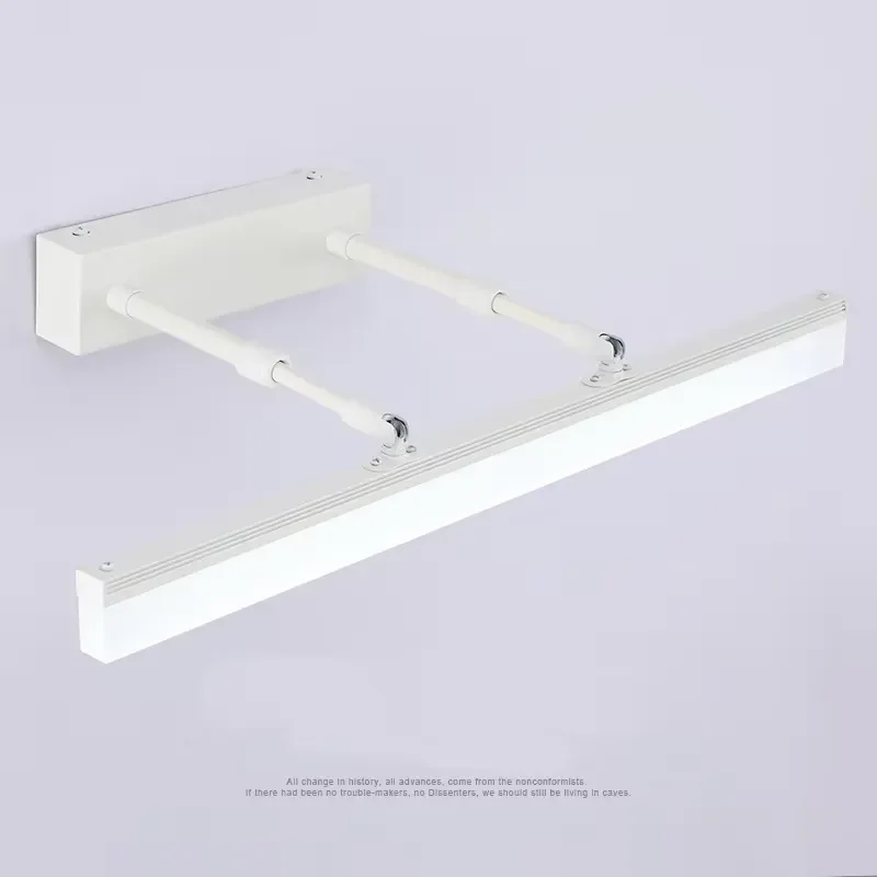 12W LED Bathroom Mirror Light 57cm Telescopic Headlamp for Toilet Makeup Cabinet Wall Lamp Modern Vanity Lighting Fixture
