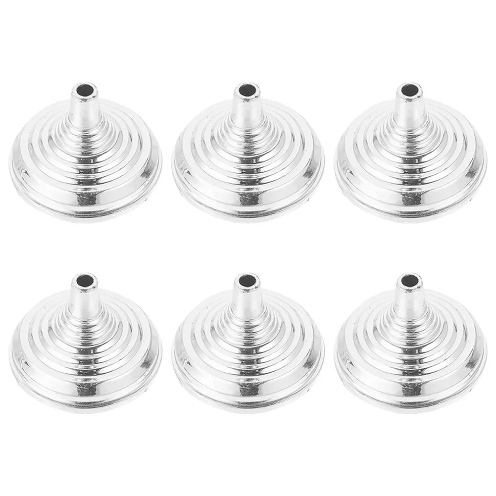 6 Pcs Garden Flag Stand Holder Mini for Decoration Base Mount Pole Support Stands