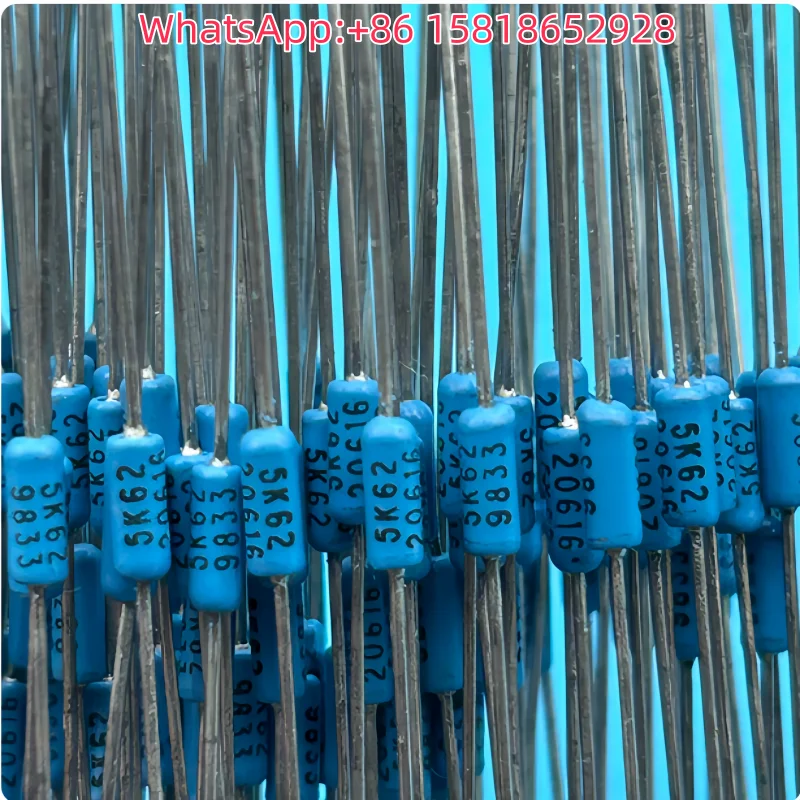 10pcs 5.62K DALE 4/1W 0.25W Imported U.S. Precision Metal Film Military Grade Resistors 1% Can Replace 5.6k