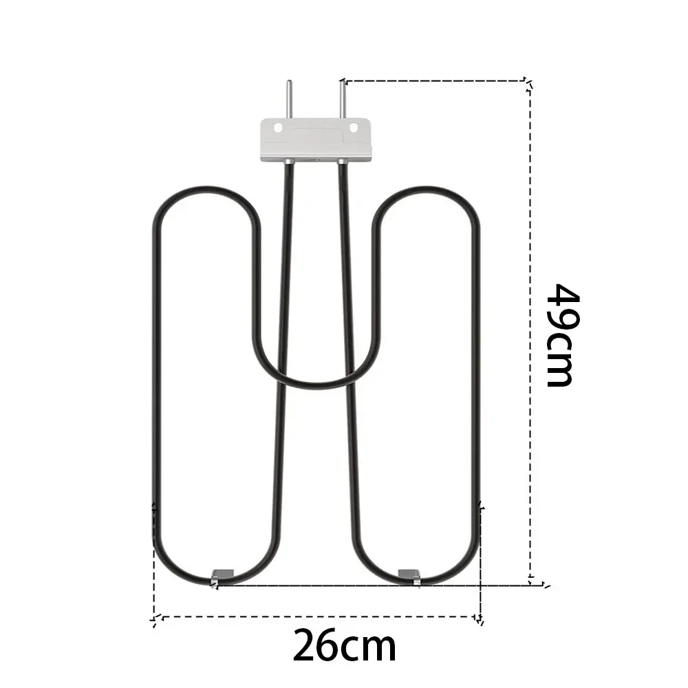 Weber heating element 66816 European standard 230V2200W steel SUS840 suitable for barbecue grill Q240Q2400