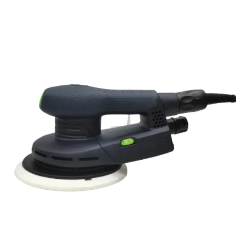 400W Orbital Electric Sander Central-Vacuum 220V Strong Dust Removal Grinding Machine 6 Inch (150mm) Hook-Loop Sanding Disc Pad