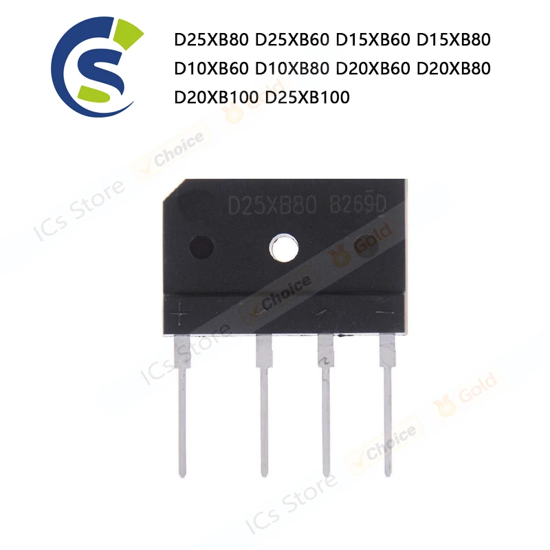 5PCS 100% New D25XB80 D25XB60 D15XB60 D15XB80 D10XB60 D10XB80 D20XB60 D20XB80 D20XB100 D25XB100 Chipset