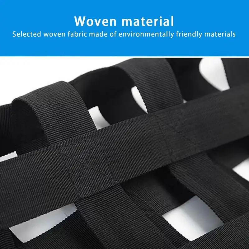 Telhado Do Carro Rede Para Caminhadas, Rede De Carga, Rede, Impermeável, Pano Oxford, Acessórios Do Telhado Do Carro, 61,4x19,7 Polegadas