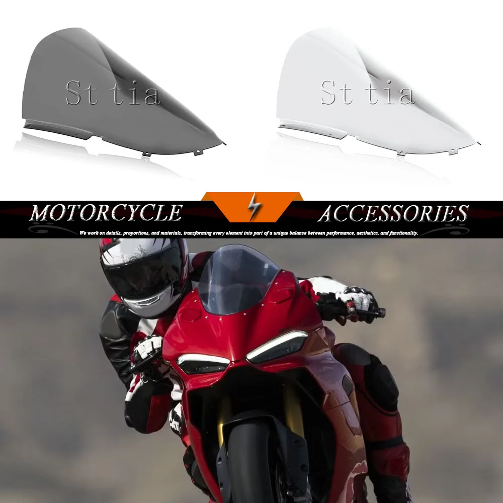 

For Ducati PANIGALE V2 V2S 2025 Panigale V2 V2 S New Motorcycle Windshield Spoiler Heightening Extension Windscreen Deflector