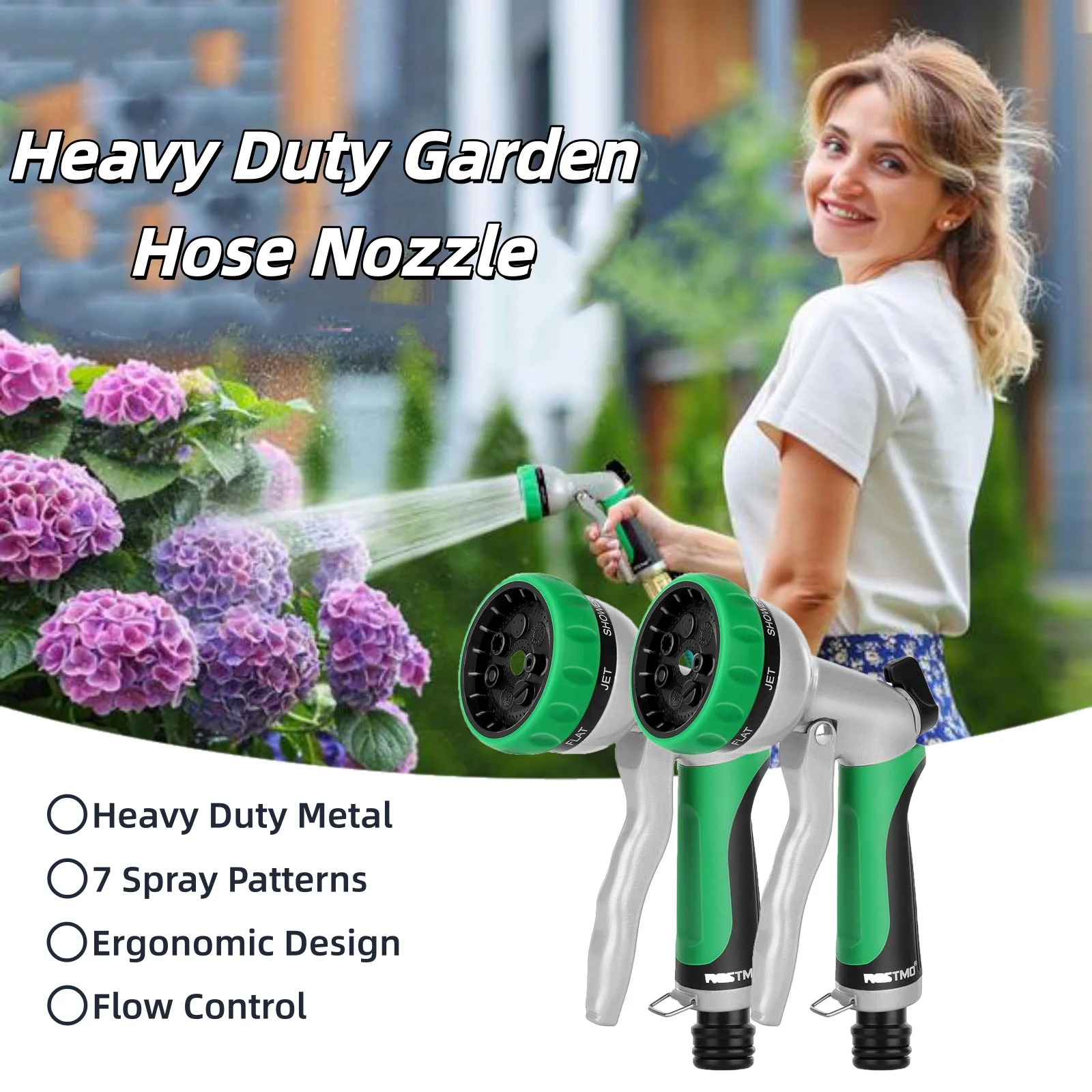 2Pcs Garden Hose No…