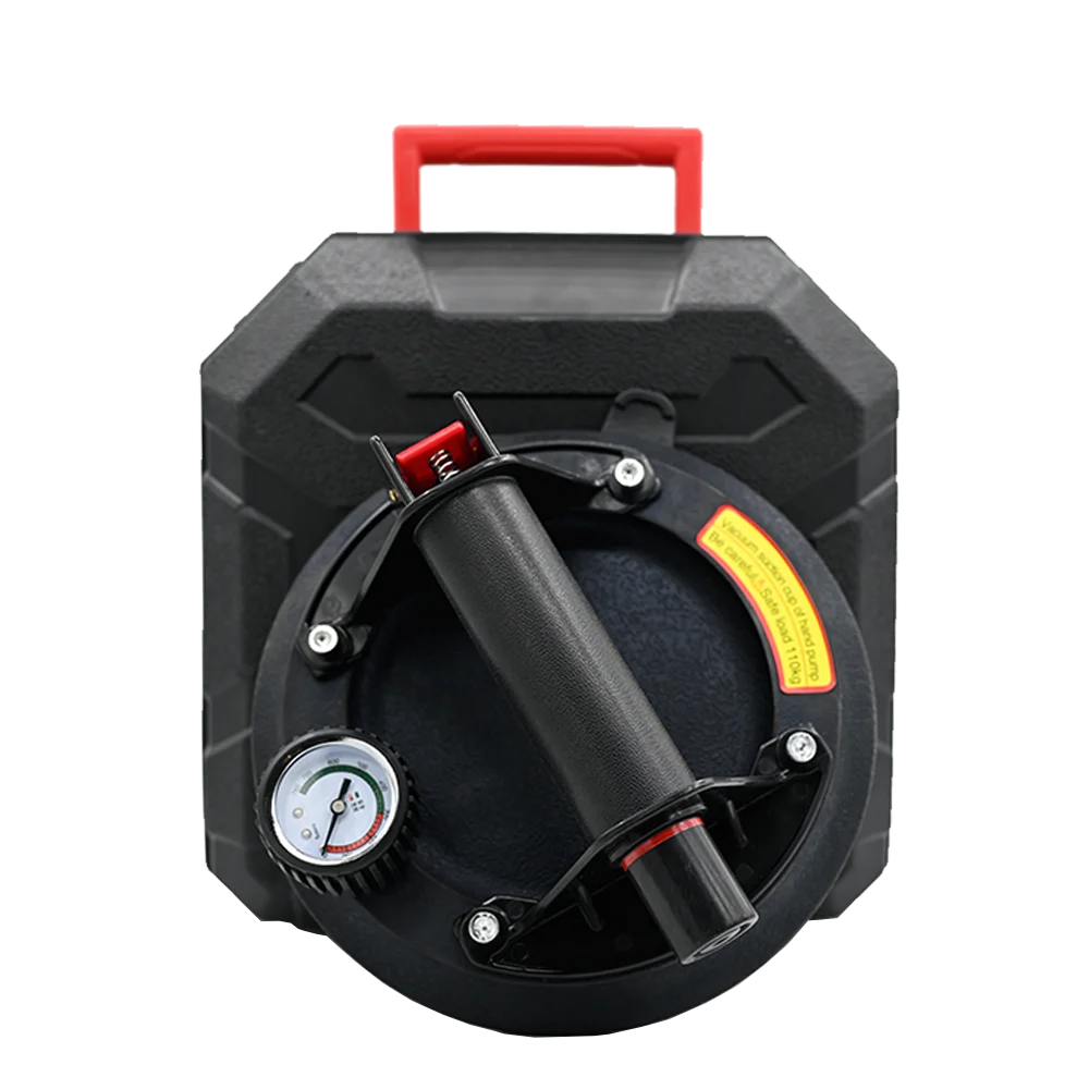 8 Inch 200KG-250KG Air Pump Vacuum Suction Cups Powerful Heavy-Duty Strong Hand Pump Sucker Lifted with Storage Box