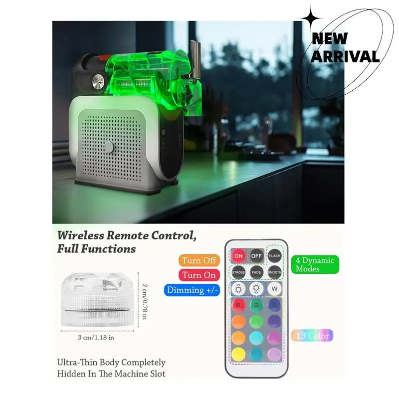 A15F-Capsule-Shaped Lighting Module For Ninja Slushi FS301/FS300 Slushie Machine Accessory