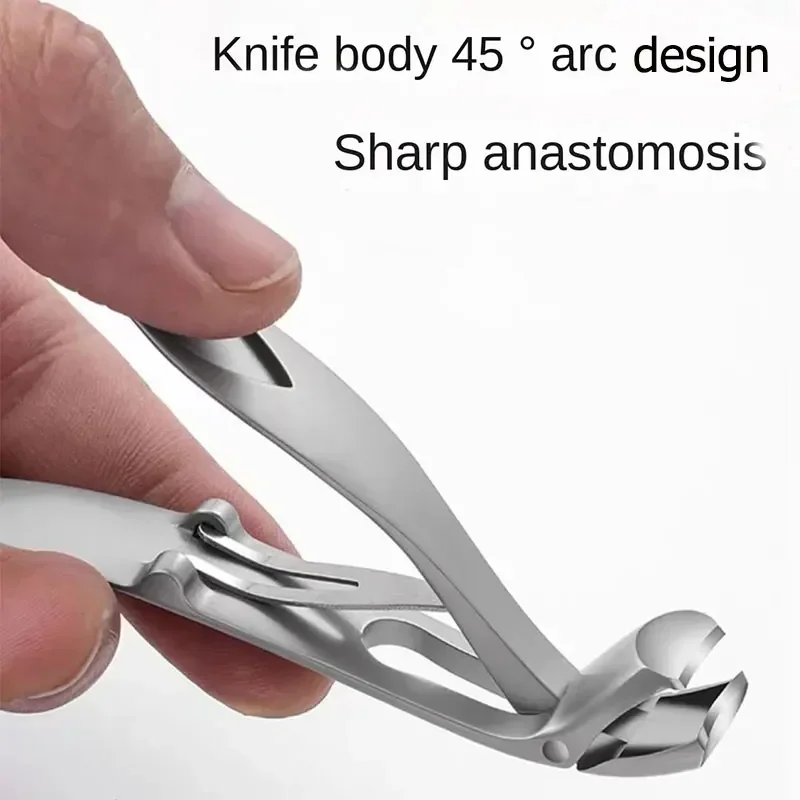 Nail Clippers Stainless Steel Nail Cutter Are Available Manicure Fingernail Cutter Thick Hard Toenail Scissors for Thick Nails