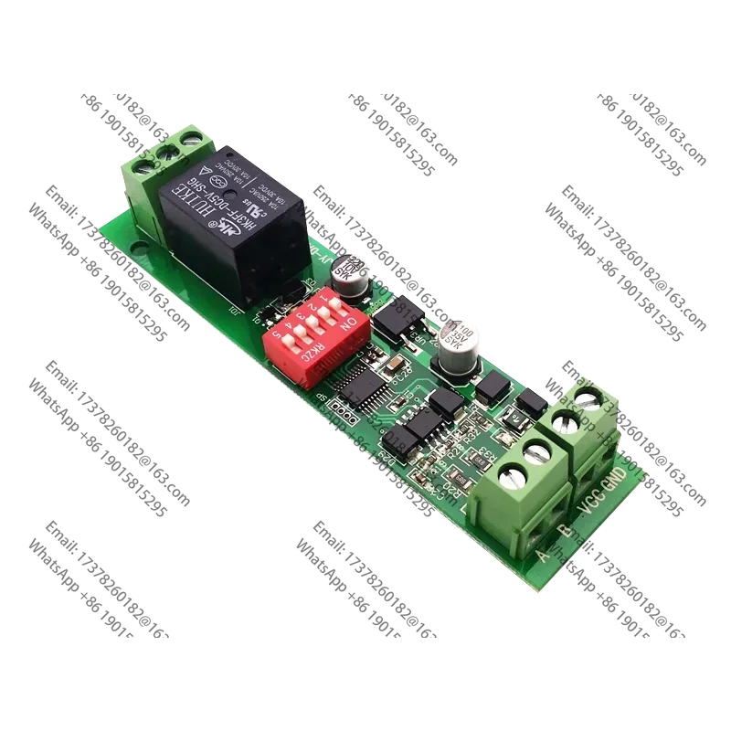 

DAM0100 1 Way Relay Control Module RS485 Communication Modbus Protocol Serial Port Control Board Switch